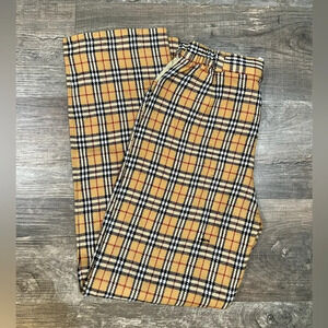 FINAL PRICE Vintage Bodyguard Polyester Plaid Pants